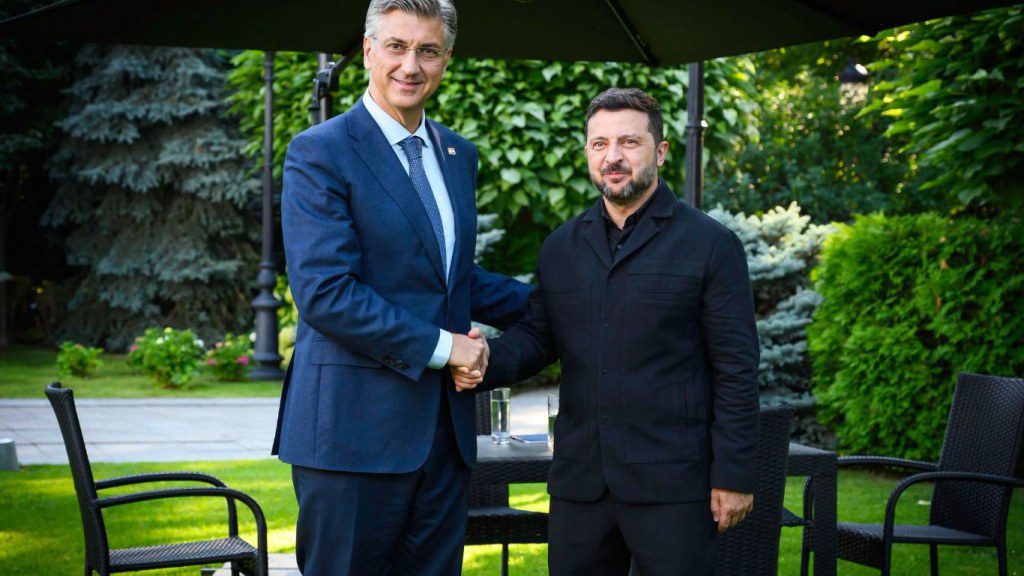 Plenković u Kijevu sa Zelenskim: Hrvatska nastavlja političku, gospodarsku i vojnu potporu Ukrajini