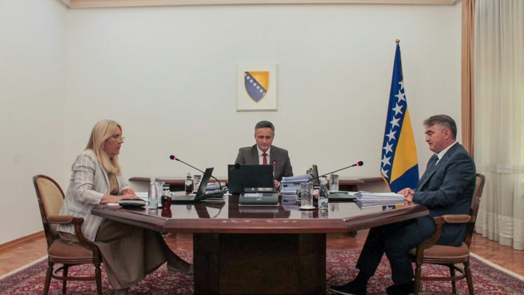 Predsjedništvo BiH utvrdilo prijedlog budžeta za 2026., dokument ide u Parlament po hitnoj proceduri