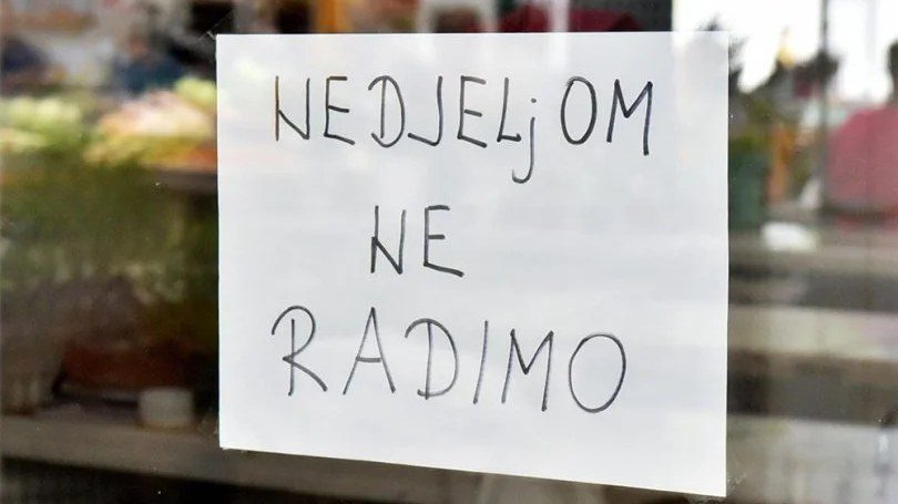 Raste pritisak: rasprava o radu nedjeljom ne jenjava ni u BiH ni u EU