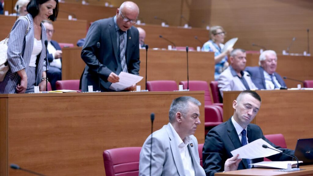 Saborska rasprava o rezoluciji za BiH pretvorila se u niz međusobnih optužbi