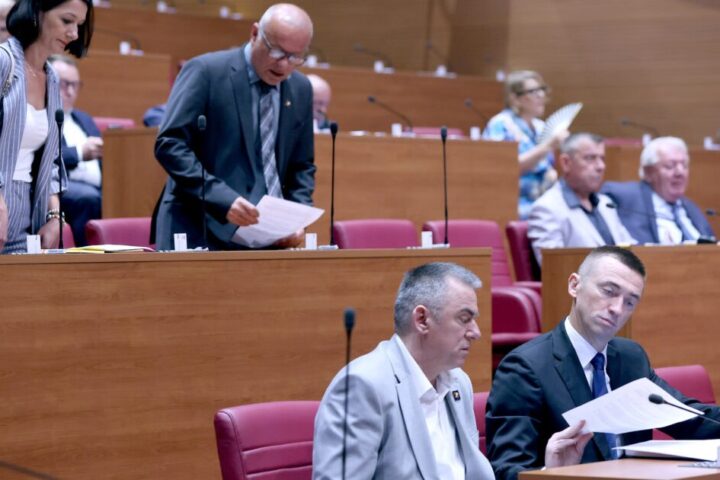 Saborska rasprava o rezoluciji za BiH pretvorila se u niz međusobnih optužbi