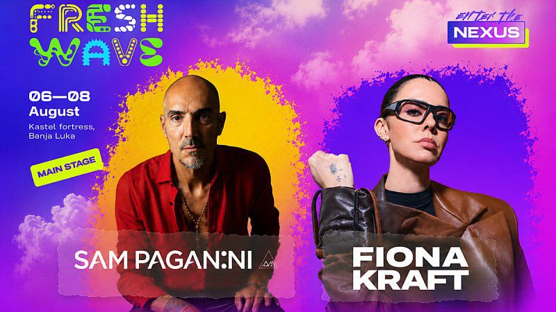 Sam Paganini i Fiona Kraft nova velika imena Freshwave festivala u Banjoj Luci