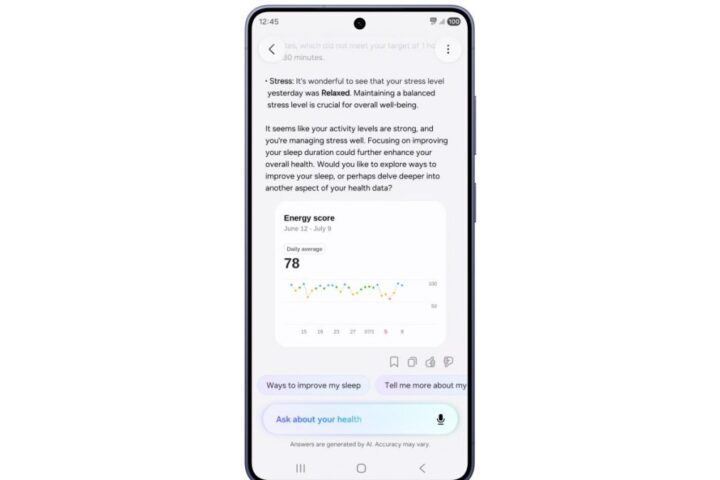 Samsung predstavio Health Assistant, beta funkciju u aplikaciji Samsung Health