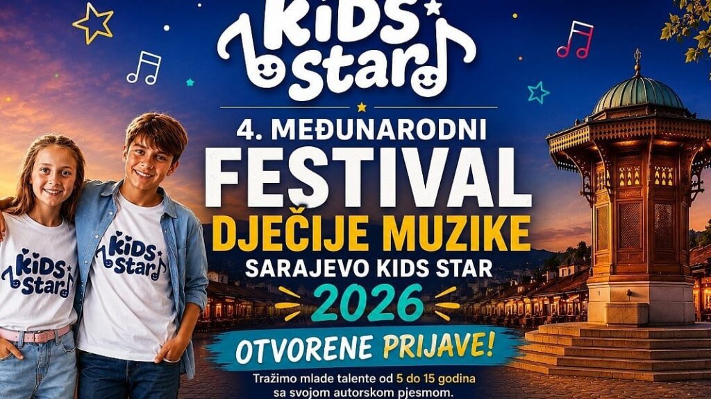 Sarajevo Kids Star otvara prijave za četvrto izdanje posvećeno dječijoj autorskoj muzici