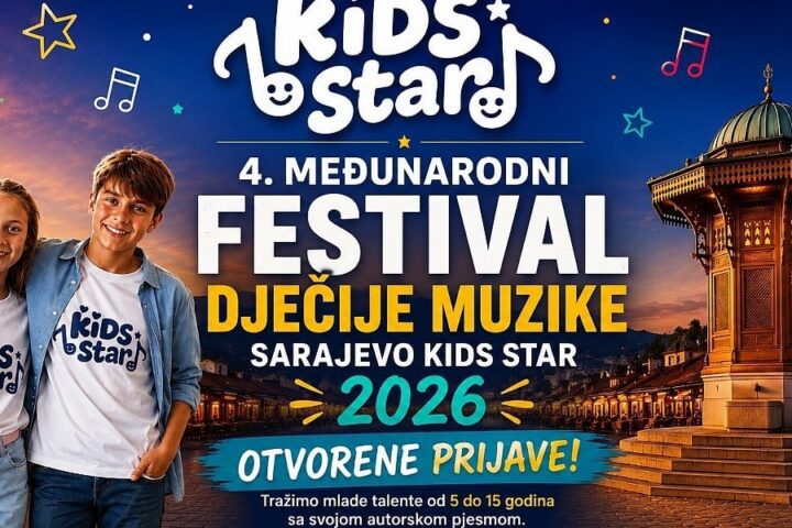 Sarajevo Kids Star otvara prijave za četvrto izdanje posvećeno dječijoj autorskoj muzici