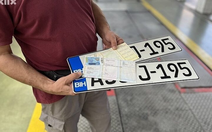 Šta uraditi ako izgubite, oštetite ili vam ukradu registarske tablice u BiH