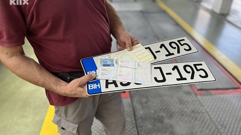 Šta uraditi ako izgubite, oštetite ili vam ukradu registarske tablice u BiH