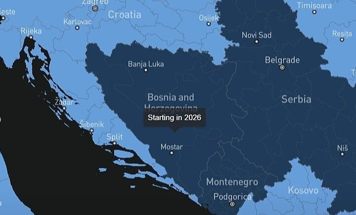 Starlink je registrirao firmu u BiH i podnio zahtjev za dozvolu, postupak je u toku