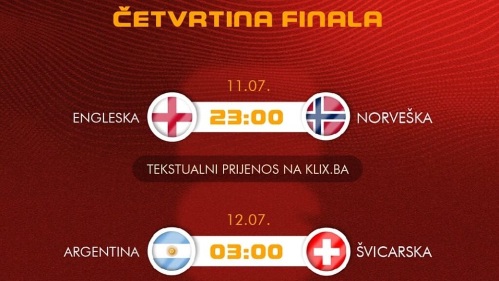 U četiri sata doznat ćemo sva četiri polufinalista Mundijala