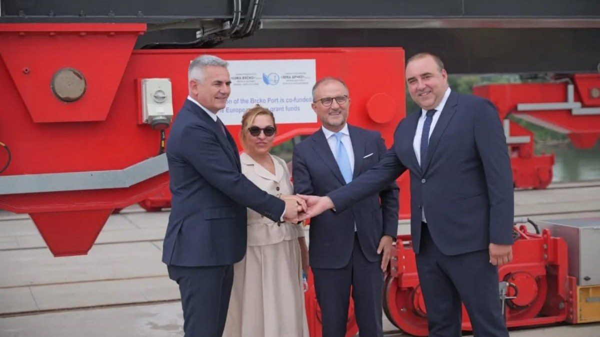 Završena modernizacija Luke Brčko, EU izdvaja 8 milijuna eura za deminiranje Save