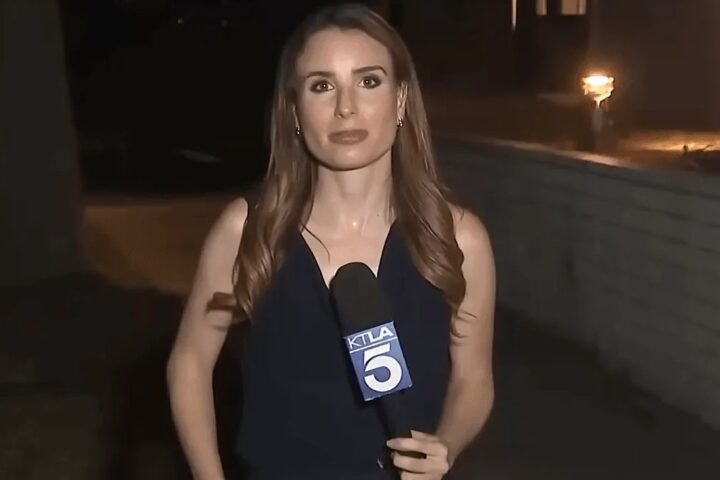 Žohar joj se popeo na vrat usred javljanja uživo, a reporterka ostala potpuno pribrana