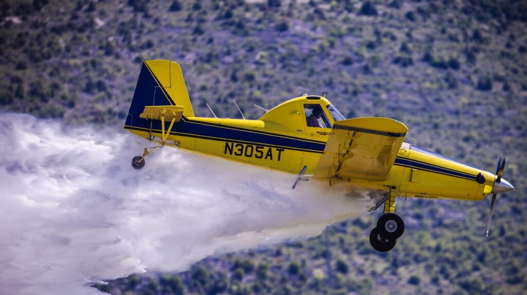 Air Tractor izbacio 22.000 litara vode na požarištima kod Čitluka i Čapljine