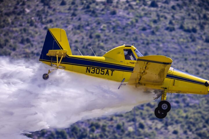 Air Tractor izbacio 22.000 litara vode na požarištima kod Čitluka i Čapljine