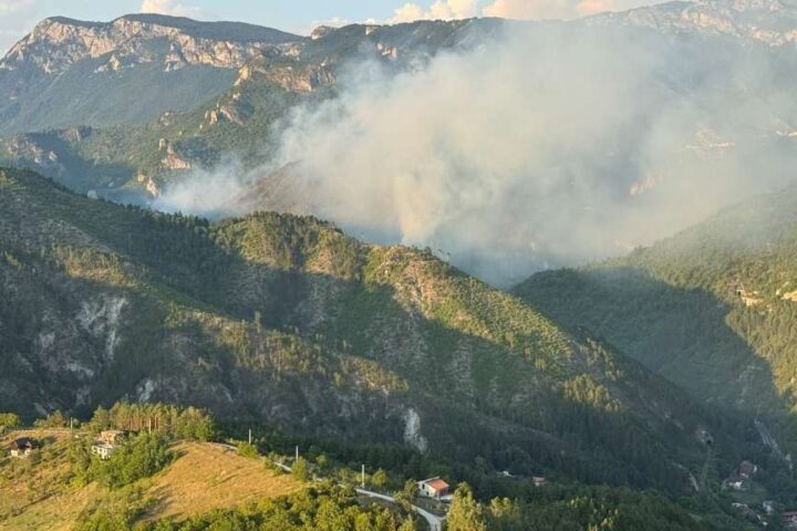 Borba s vatrom u Grahovu i dalje traje, angažiran i helikopter Oružanih snaga BiH