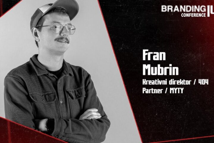 Fran Mubrin stiže na Brending konferenciju u Sarajevu, predavanje 18. septembra u Zetri