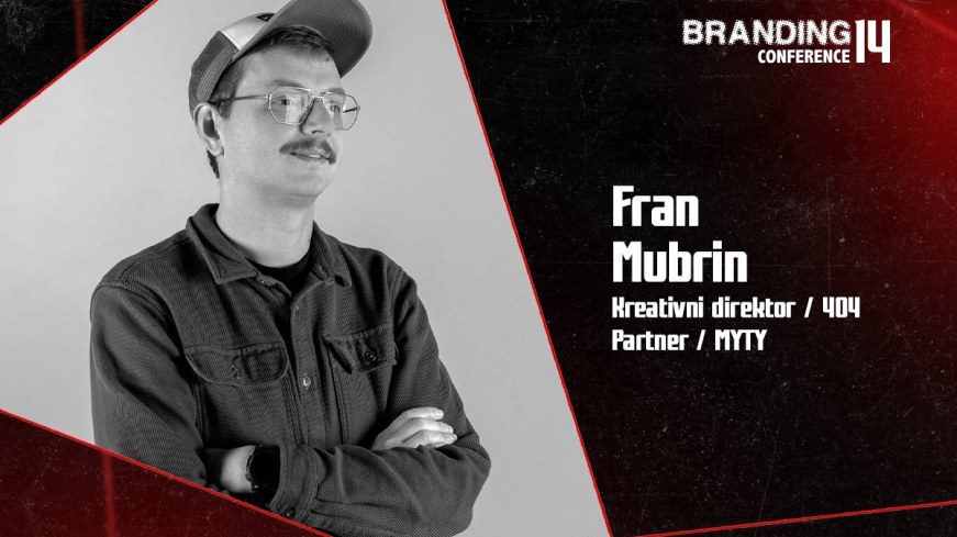 Fran Mubrin stiže na Brending konferenciju u Sarajevu, predavanje 18. septembra u Zetri