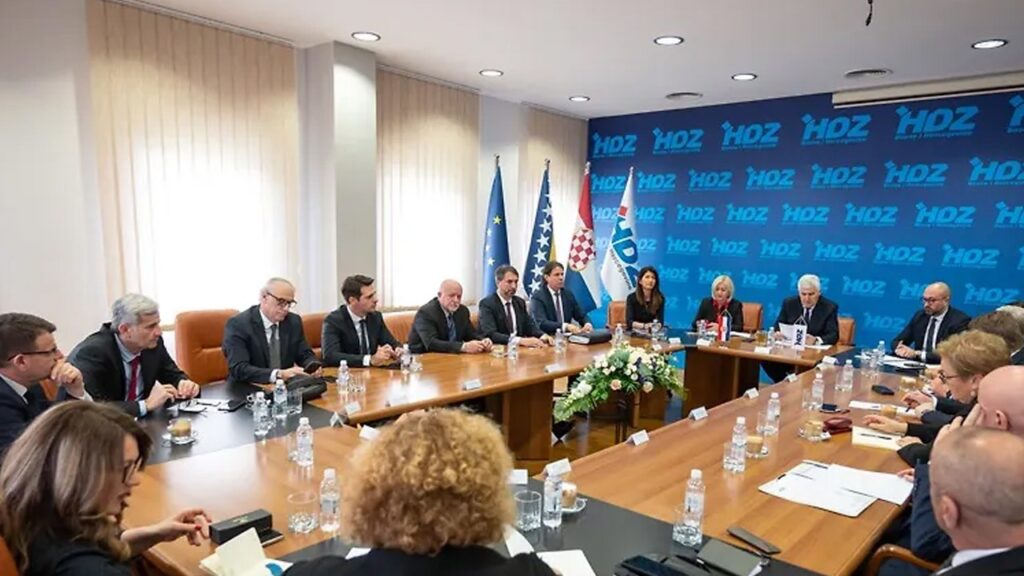 HDZ BiH angažirao američku lobističku tvrtku do listopada 2026.