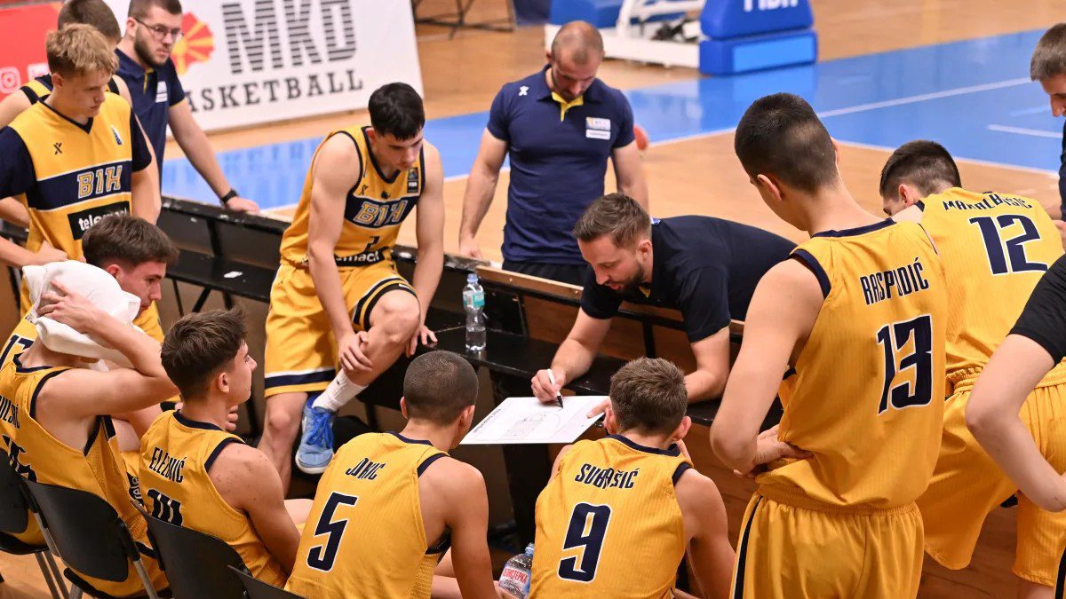 Kadeti BiH danas protiv Švedske za korak do četvrtfinala Eurobasketa