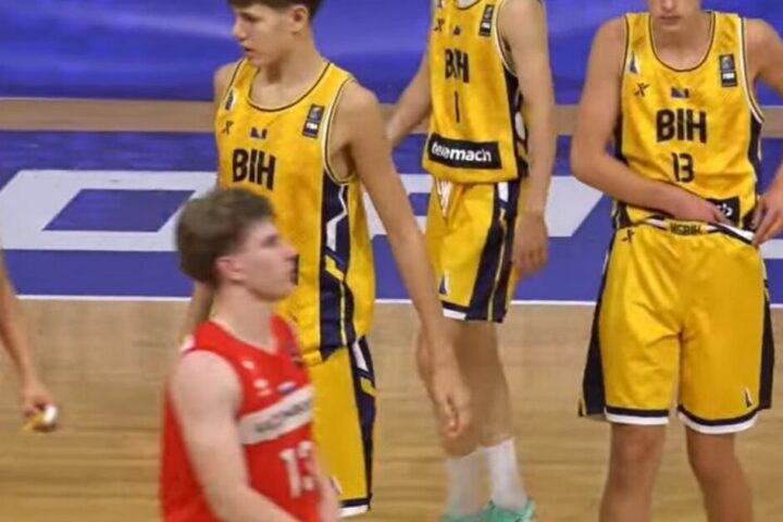 Kadeti BiH pobijedili Luksemburg i završili grupu s omjerom 3:1