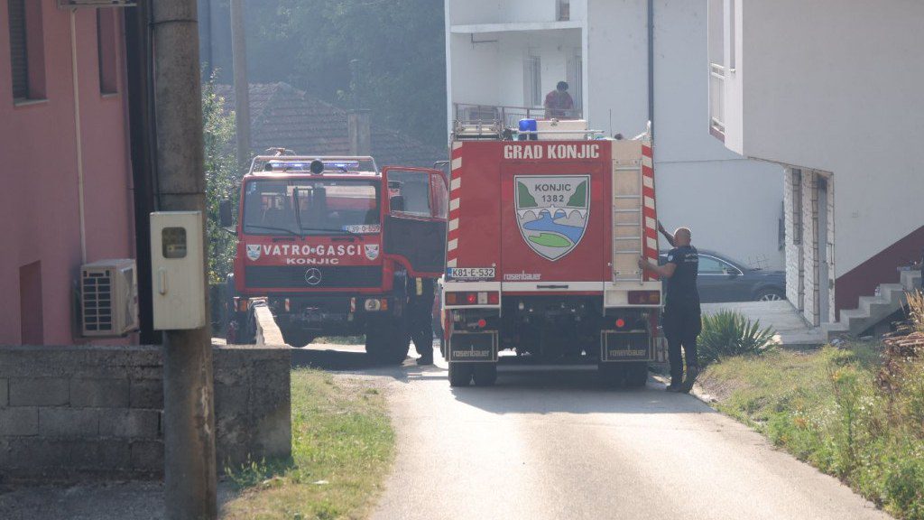 Konjic proglasio kraj prirodne nepogode nakon što su požari stavljeni pod kontrolu