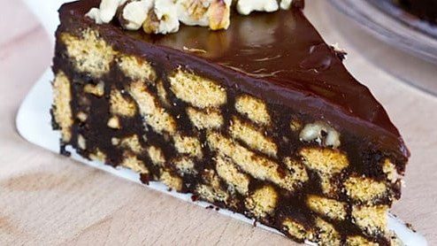 Kremasta torta od keksa i pudinga gotova za 15 minuta