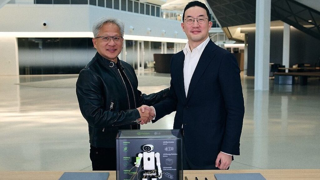 LG i Nvidia najavili suradnju na robotima, AI tvornicama i hardveru za samovozeća vozila