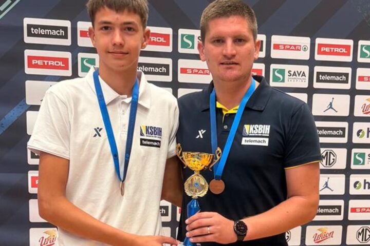 Matija Knezović i Filip Novak osvojili broncu s U14 reprezentacijom BiH na Slovenia Ballu