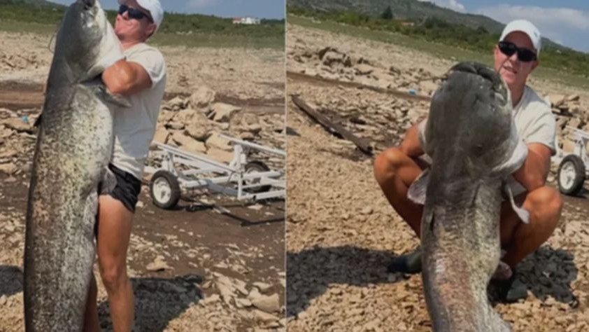 Na Bilećkom jezeru ulovljen som dug 2,06 metara i težak 50 kilograma