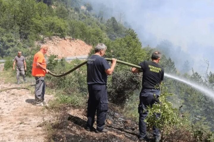 Niz požara na području HNK, najviše intervencija oko Čapljine