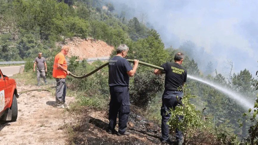 Niz požara na području HNK, najviše intervencija oko Čapljine
