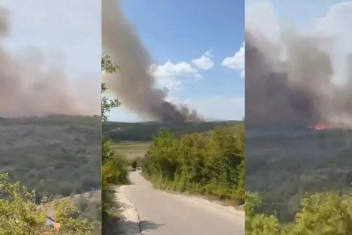 Požar kod Mostarskog Cerna još nije ugašen, na terenu stižu dodatne ekipe