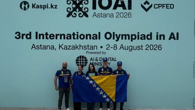 Prvi nastup BiH na Olimpijadi iz umjetne inteligencije: četvero mladih Mostaraca u Astani