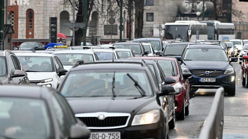 Sarajevo ima 454 vozila na 1.000 stanovnika, broj automobila premašio 191.000