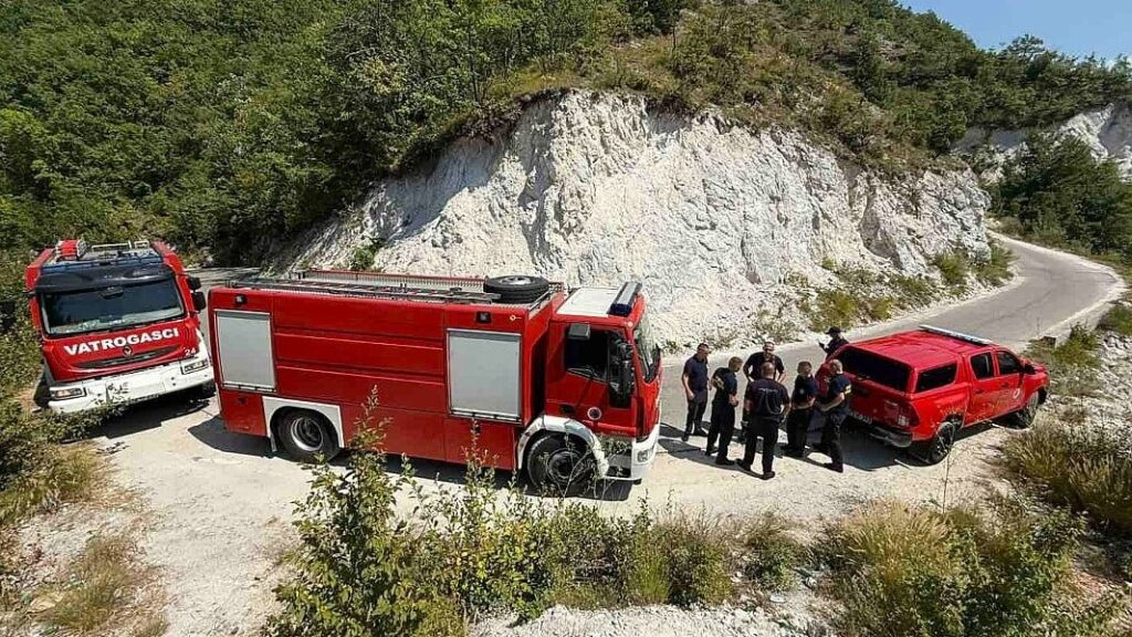 Vlada KS dala saglasnost za angažman sarajevskih vatrogasaca na gašenju požara kod Konjica